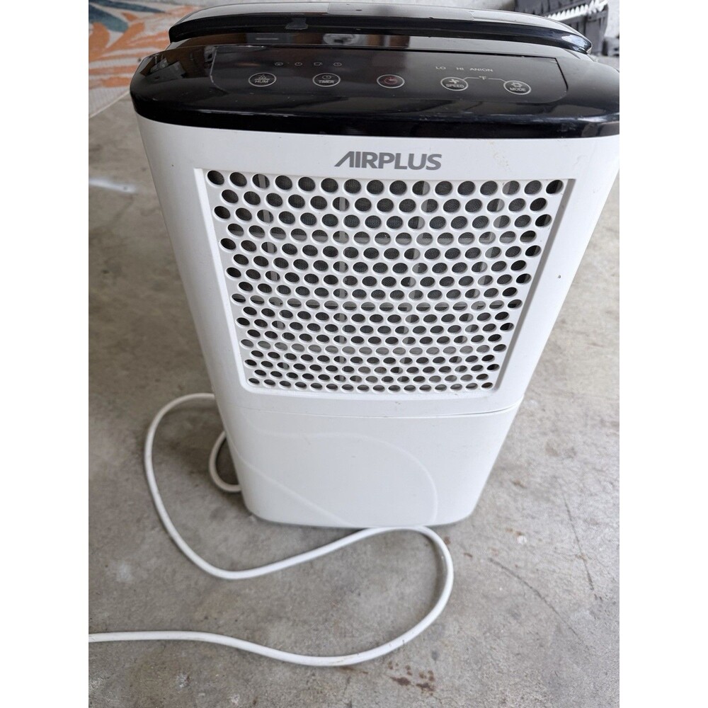 AIRPLUS AP16-602EE 15-Pint Dehumidifier 115V White/Black Digital 24hr Timer